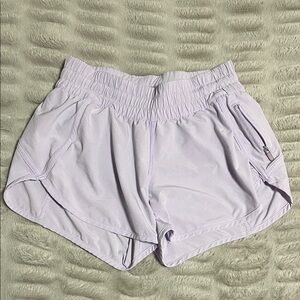 Lululemon Athletica Light Purple Athletic Shorts